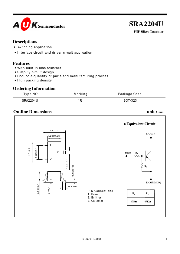 SRA2204U AUK