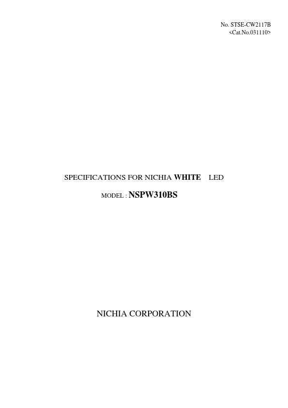 NSPW310BS