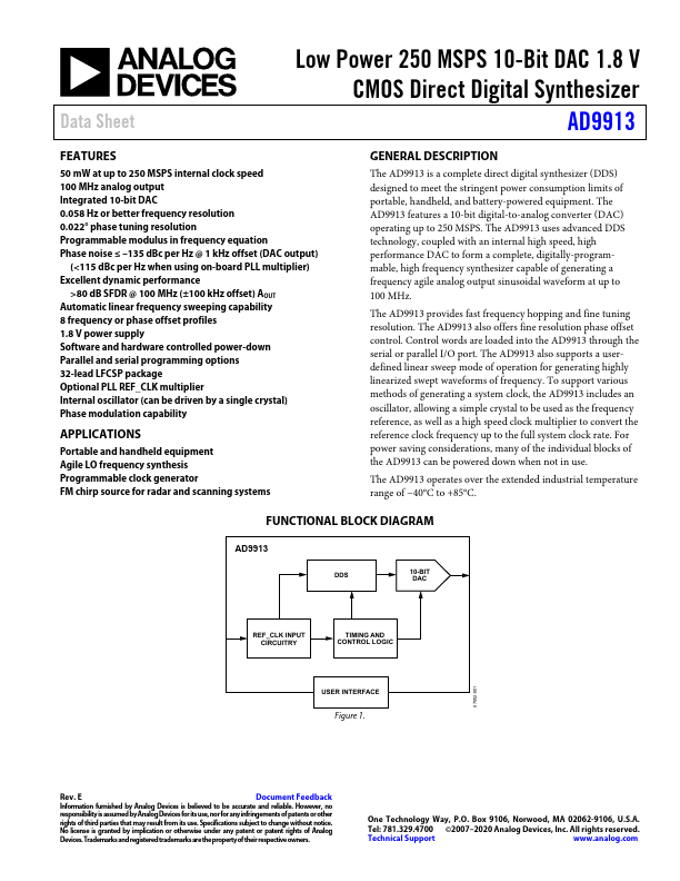 AD9913 Analog Devices