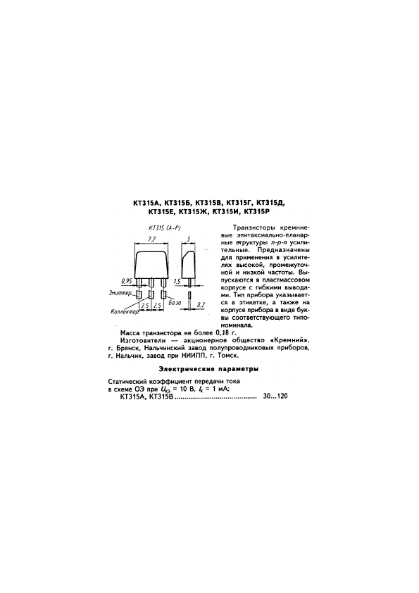 <?=KT315A?> डेटा पत्रक पीडीएफ