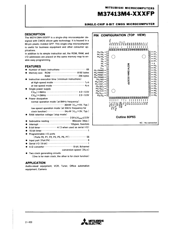 M37413M4-XXXFP