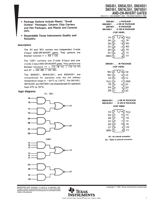 SN54S51