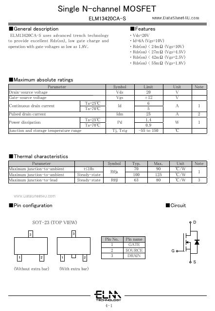 ELM13420CA-S