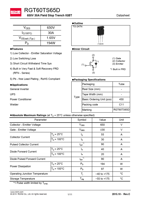 RGT60TS65D