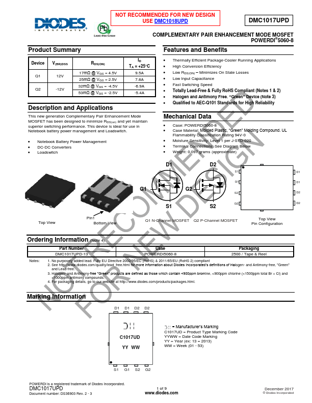 DMC1017UPD