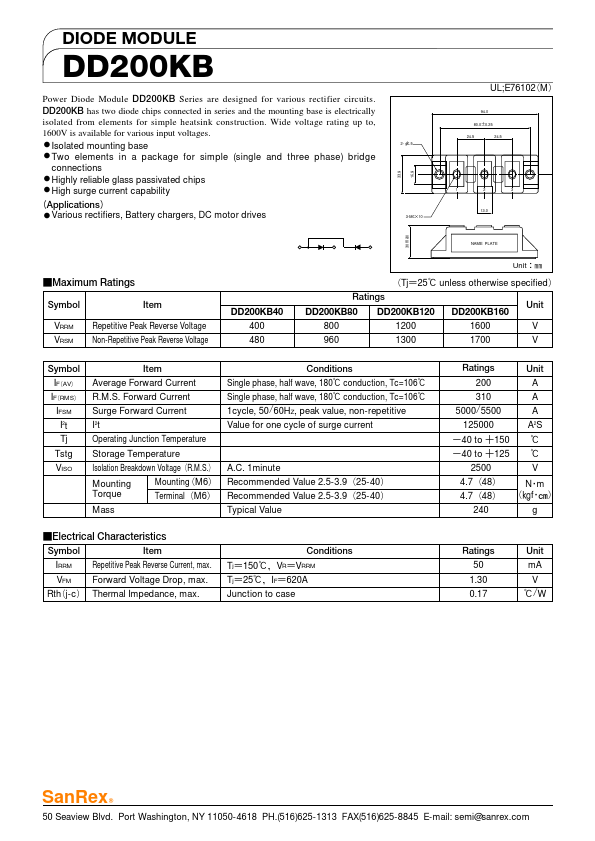 <?=DD200KB120?> डेटा पत्रक पीडीएफ