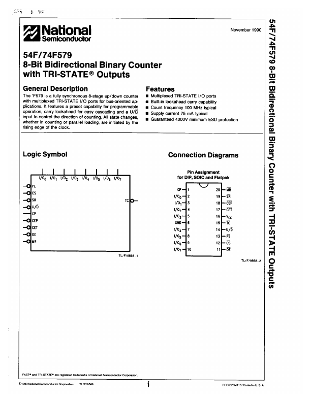 54F579 National Semiconductor