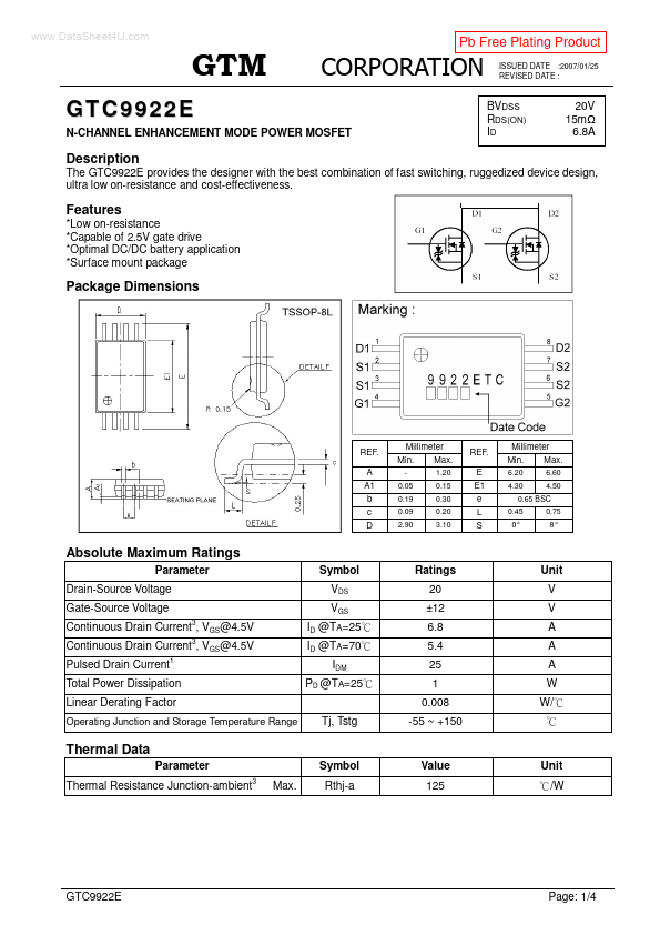 GTC9922E