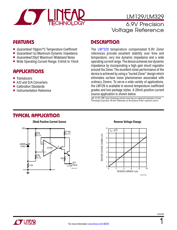 LM129 Linear Technology