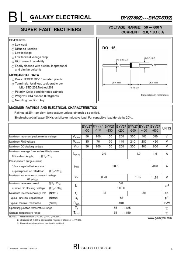 BYV27-600