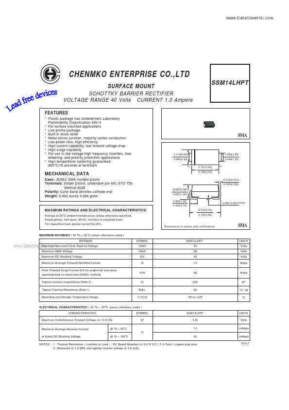 SSM14LHPT