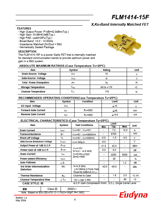 FLM1414-15F