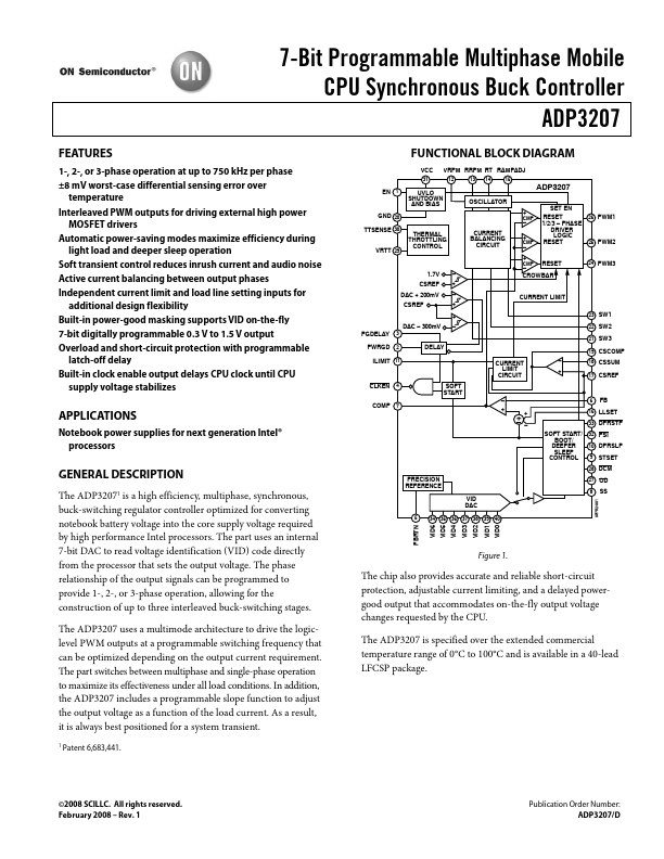 ADP3207 ON Semiconductor
