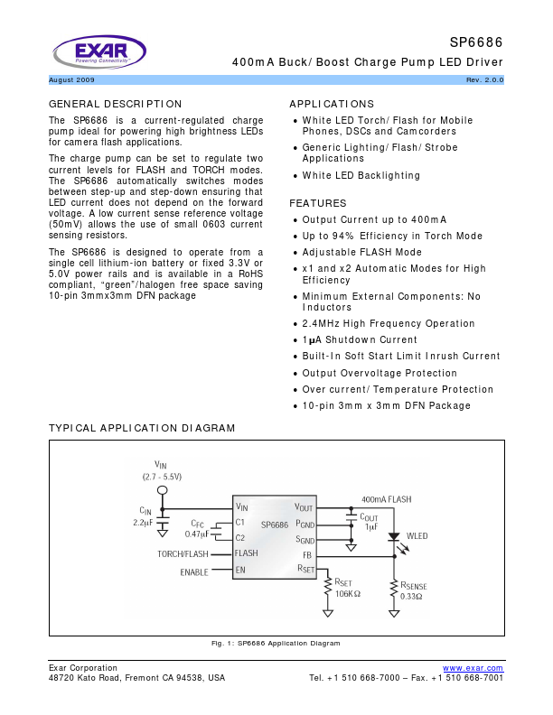 SP6686 Exar