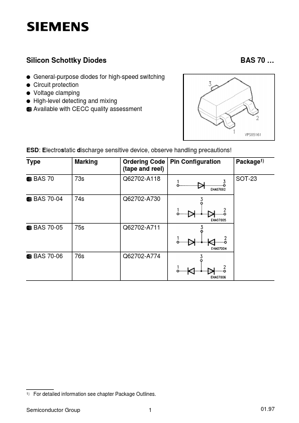 Q62702-A711 Siemens Semiconductor Group