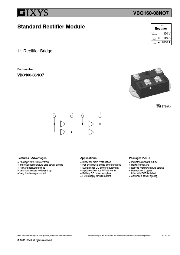 VBO160-08NO7