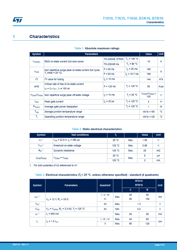 BTB16-800SW