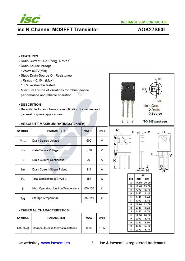 AOK27S60L