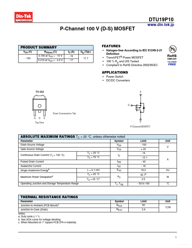 DTU19P10