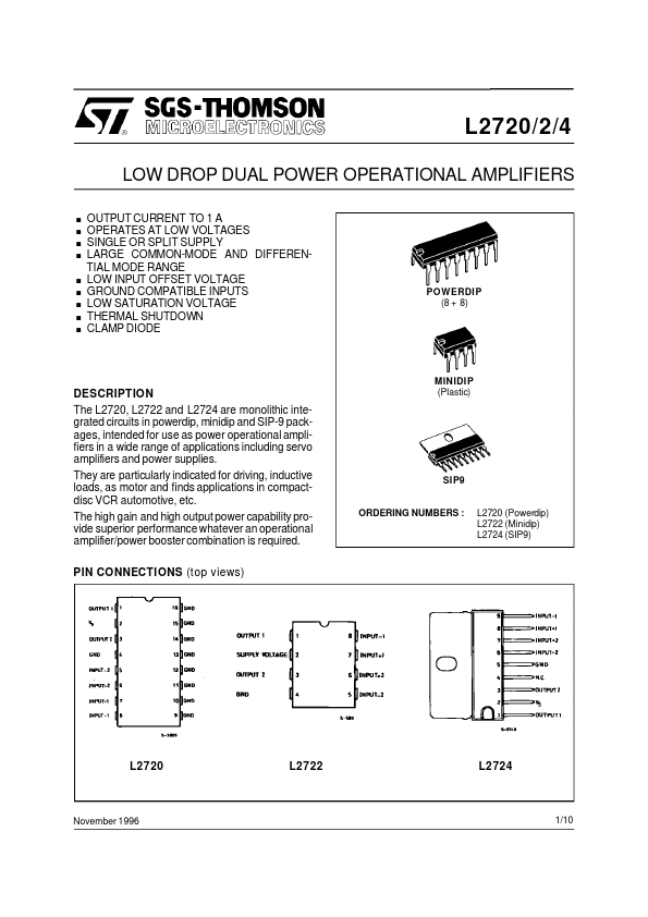 L2720 STMicroelectronics