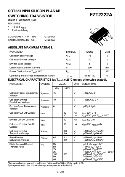 FZT2222A