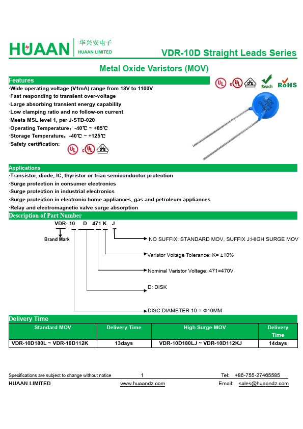 VDR-10D560K