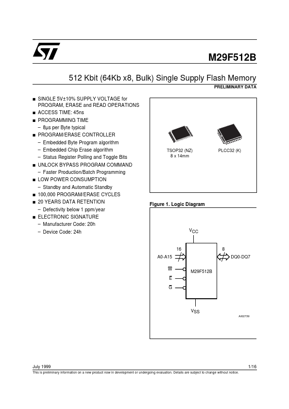 M29F512B