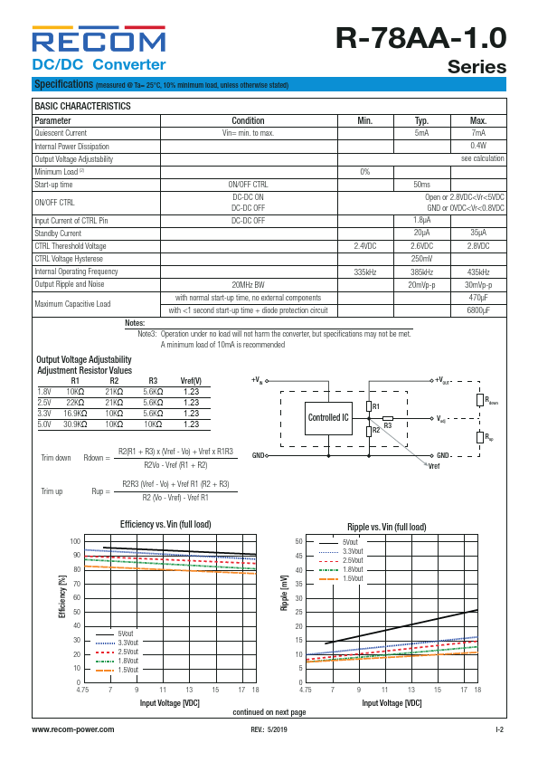 R-78AA1.8-1.0SMD