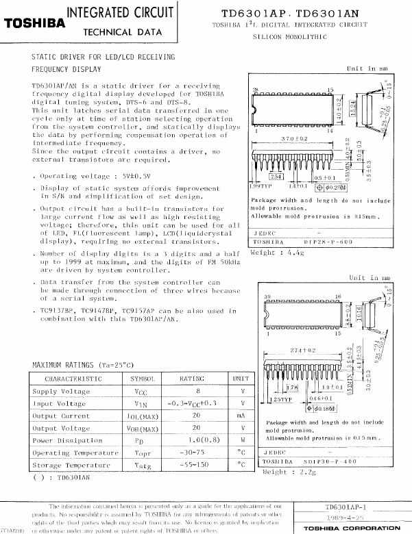 TD6301AP