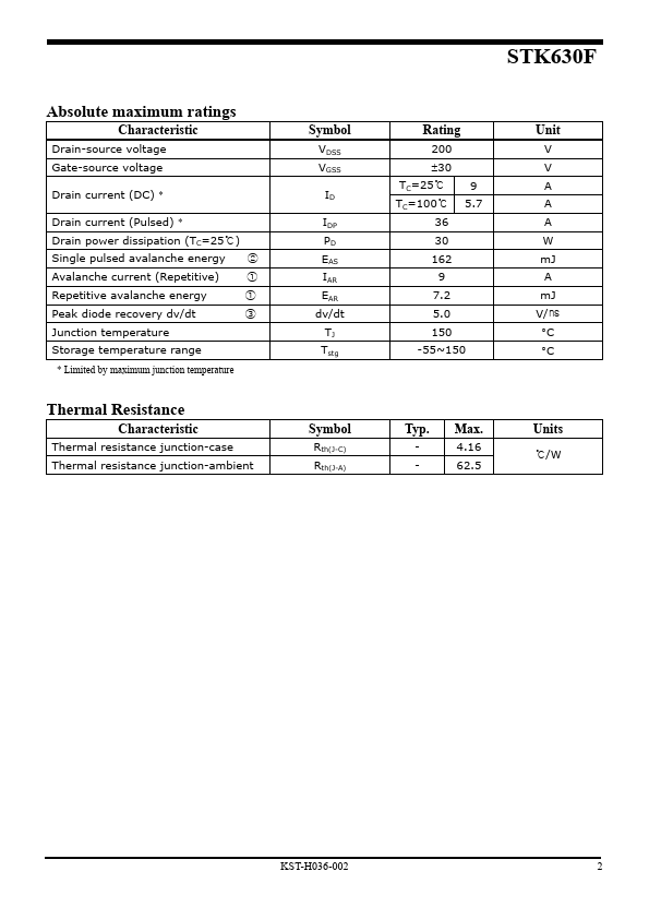 STK630F