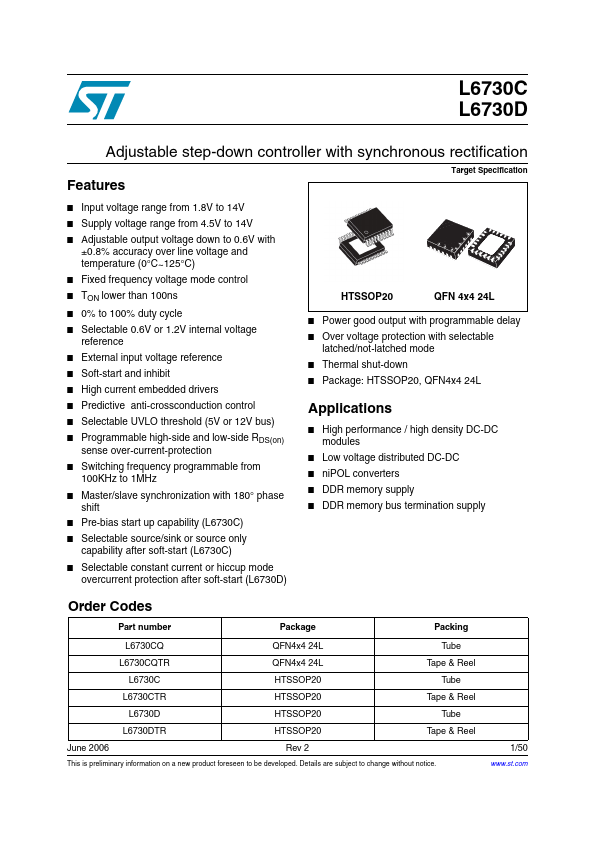 L6730D ST Microelectronics