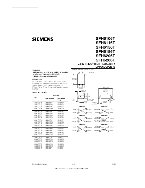 SFH6186T Siemens