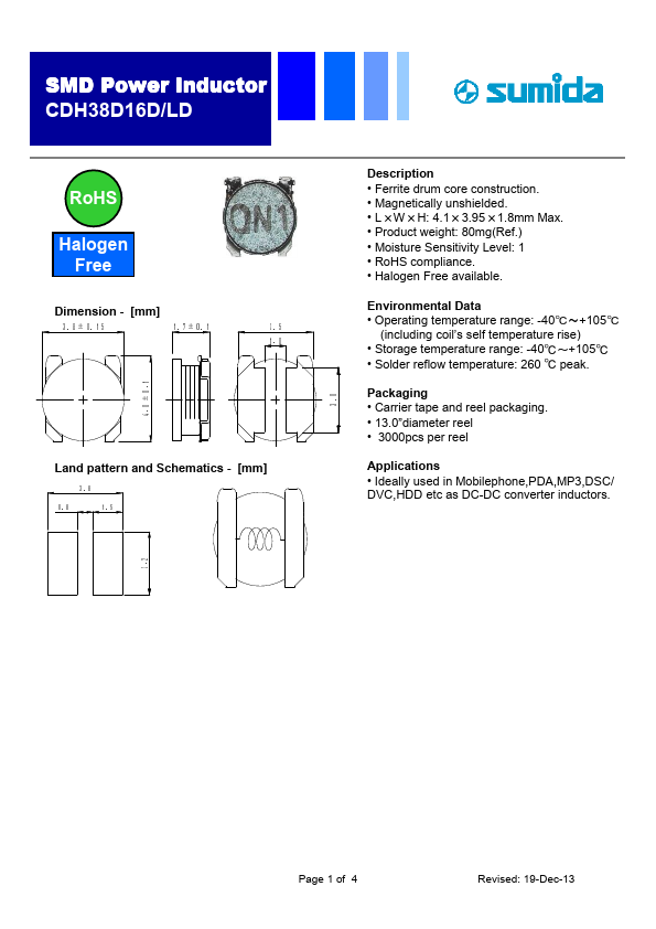 CDH38D16DLDHF-150MC