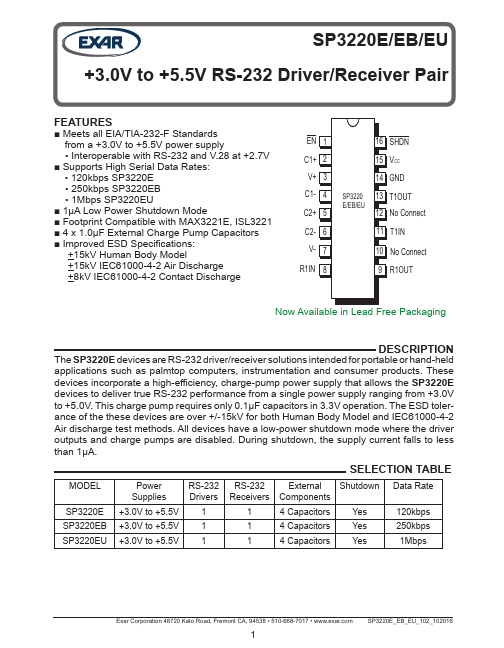 SP3220E Exar