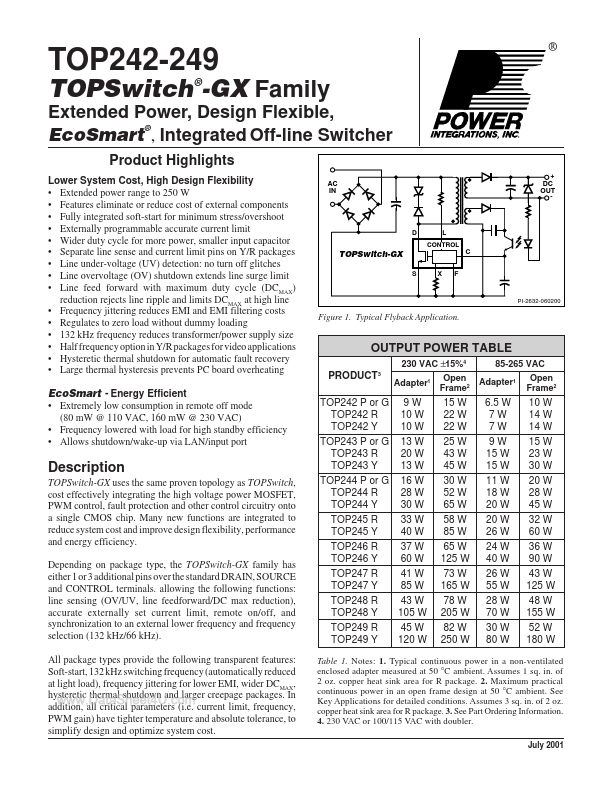 T0P247 Power Integrations