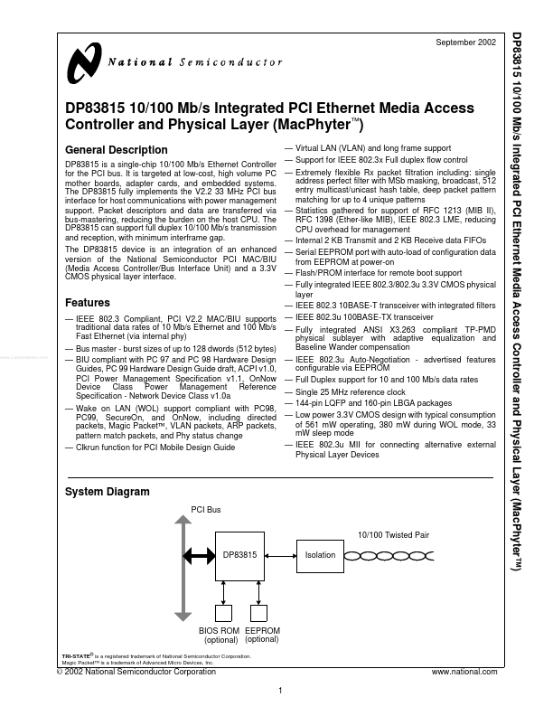 DP83815