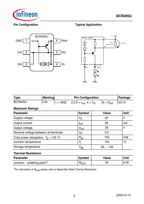 BCR405U