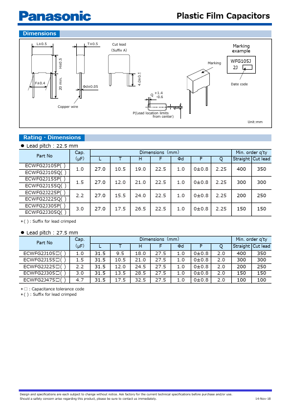 ECWFG2J105P