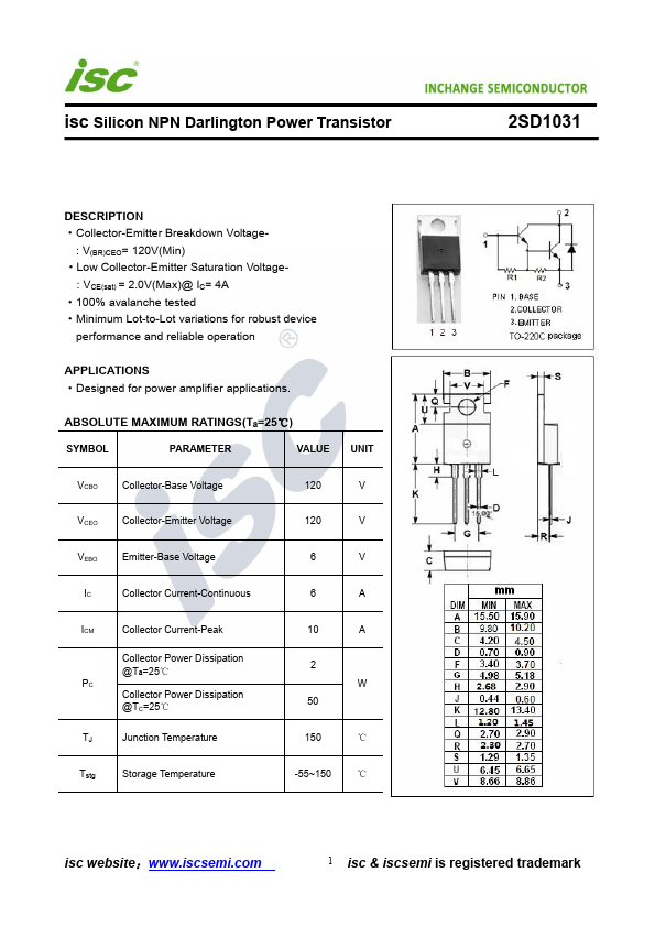 2SD1031