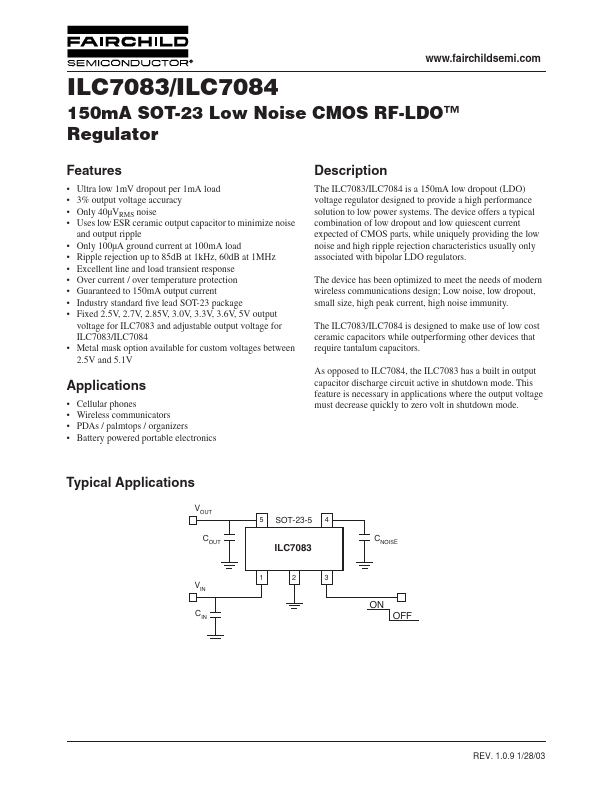 ILC7084 Fairchild Semiconductor