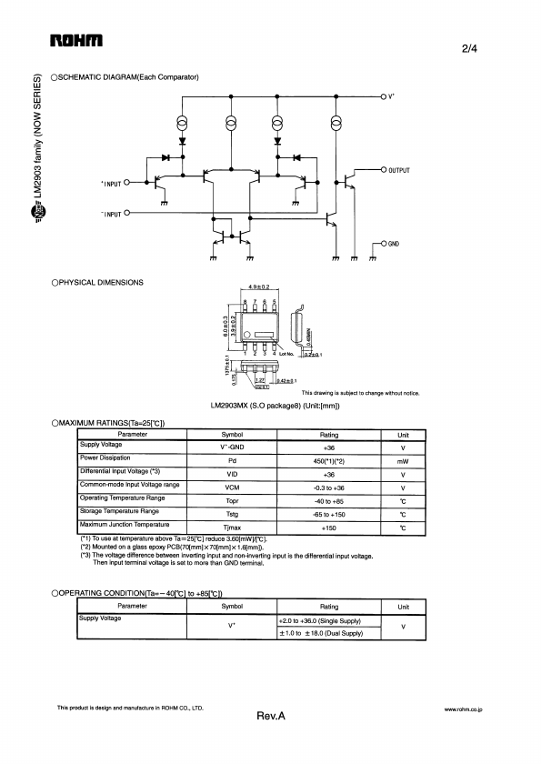 LM2903MX