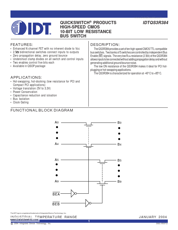 IDTQS3R384