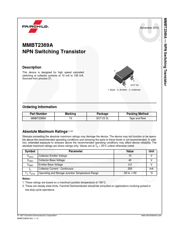 MMBT2369A Fairchild