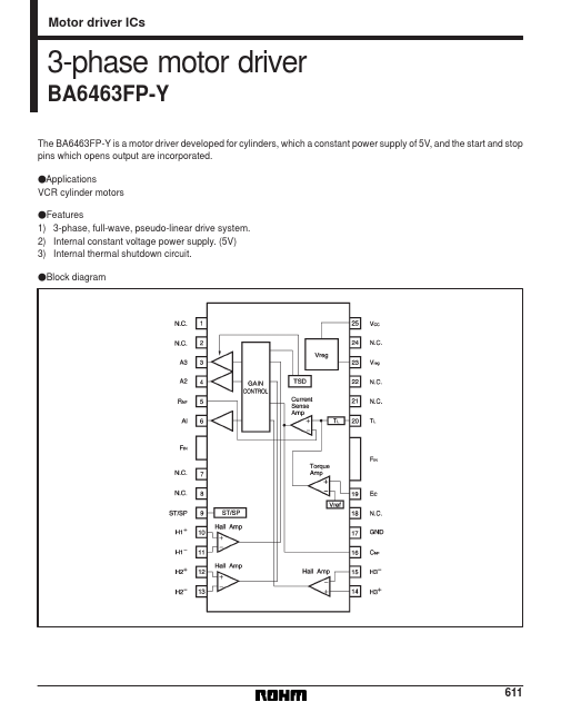 <?=BA6463FP-Y?> डेटा पत्रक पीडीएफ