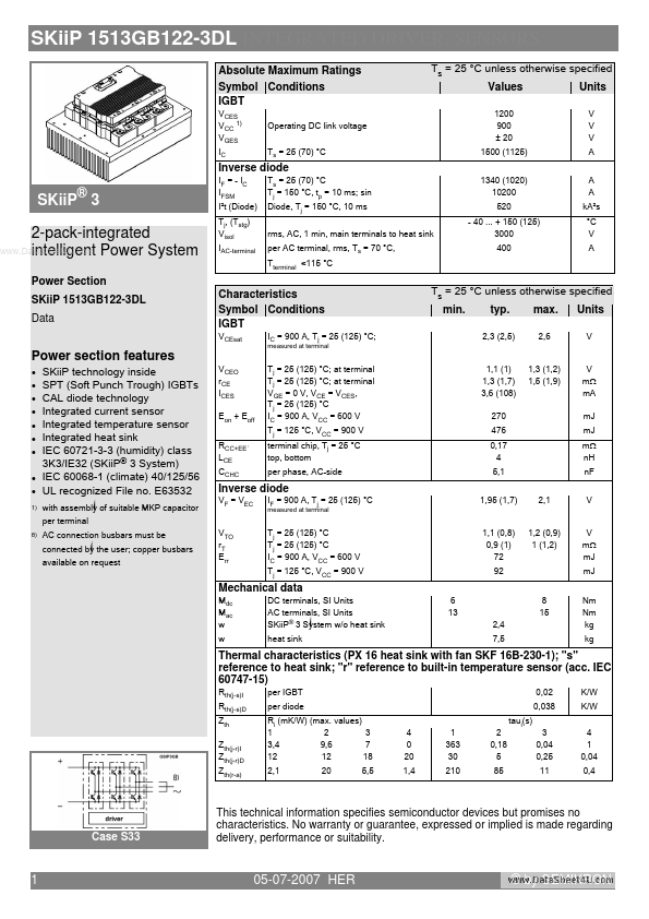 SKIIP1513GB122-3DL