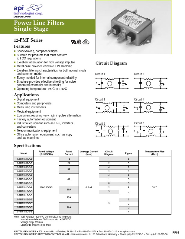 12-PMF-010-5-C