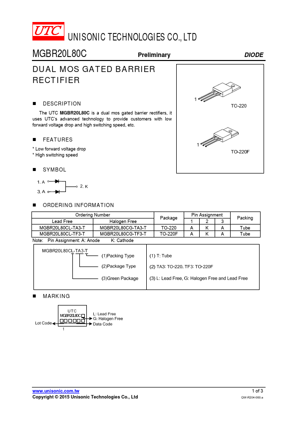 MGBR20L80C