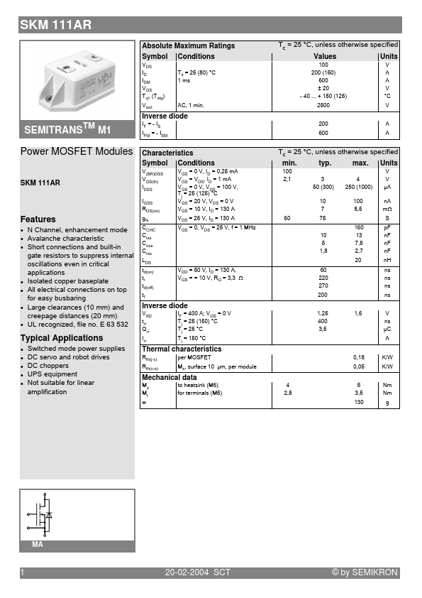 SKM111AR