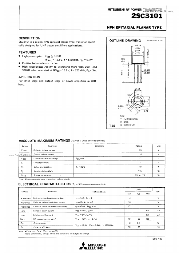 C3101 Mitsubishi Electronics