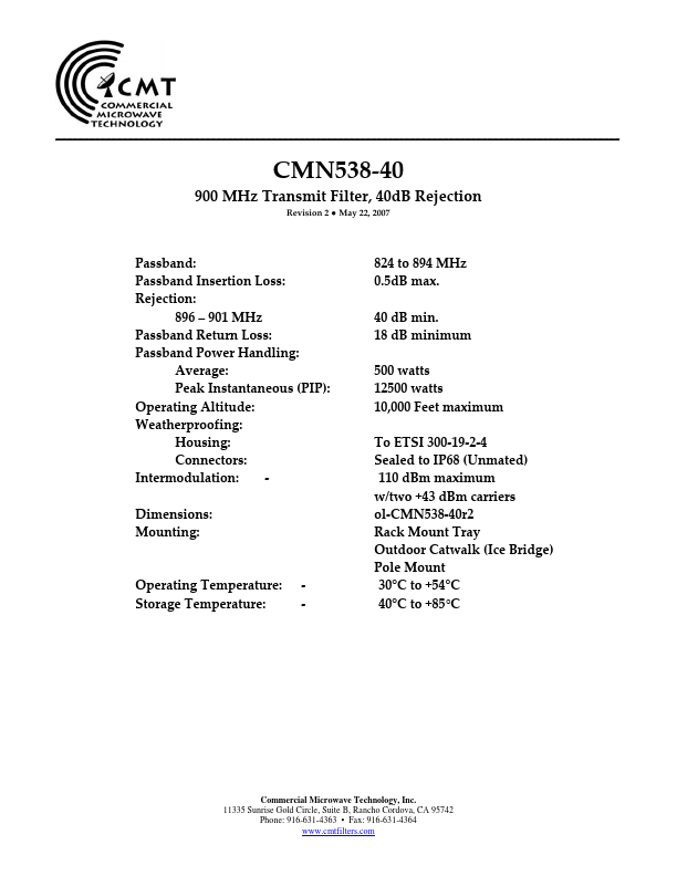 CMN538-40